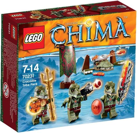 Lego Legends Of Chima Juguete Chima Pack De La Tribu Del Cocodrilo 70231 Amazon Es