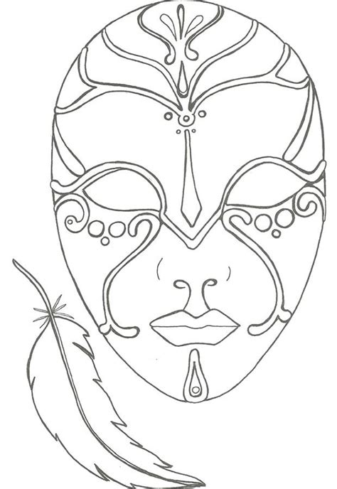 Malvorlage fasching maske fasching masken ausmalen children print carnival. Pin von Holly auf food drawing | Faschingsmasken basteln ...