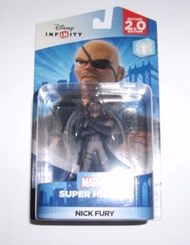 Disney Infinity 2 0 3 0 Marvel Nick Fury Character Figure Spiderman Shield New 712725025748 Ebay