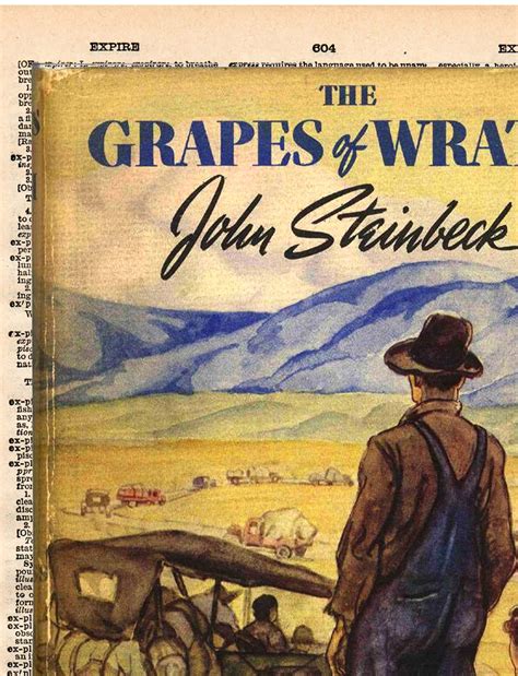 The Grapes Of Wrath By John Steinbeck 1st Edition Cover Etsy