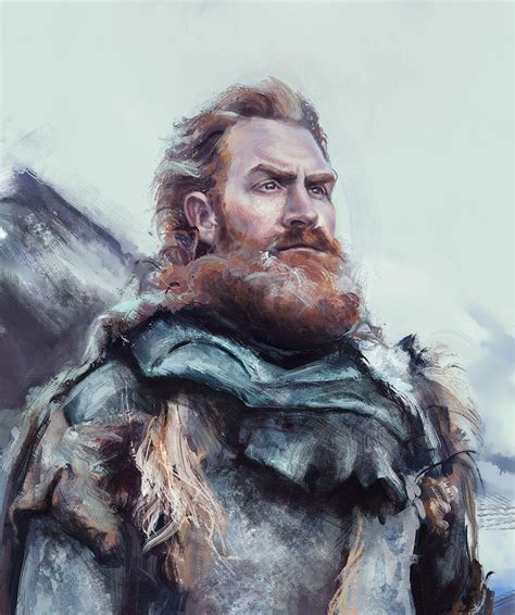 Tormund Giantsbane Ida Stoycheva Game Of Thrones Fans Digital Painting Art