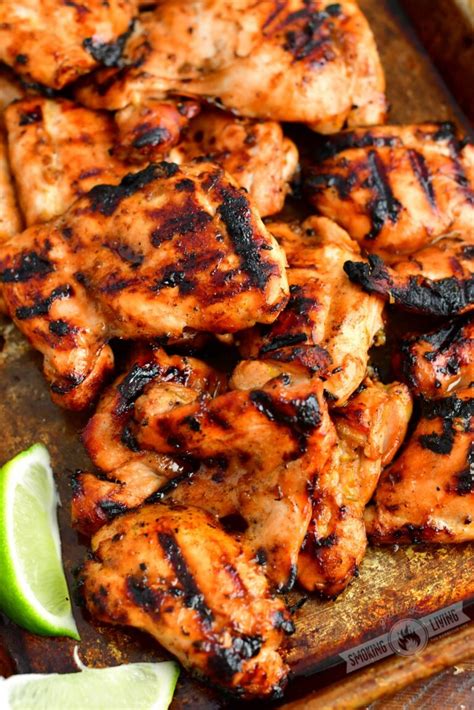 Ginger Lime Grilled Chicken Thighs Easy Grilled Chicken Recipe