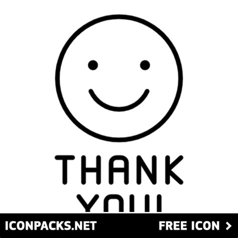 Free Thank You Emoji Black Outline Png Svg Icon Emoji Icon Outline