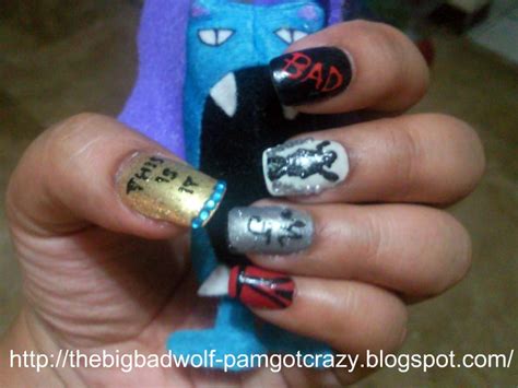 The Big Bad Wolf Michael Jackson Nail Art