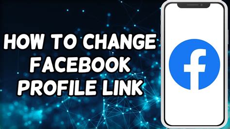 How To Change Facebook Profile Link 2023 Youtube