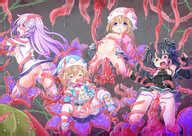 Post Black Sister Hyperdimension Neptunia Nepgear Purple Sister Ram Rom Uni White Sister