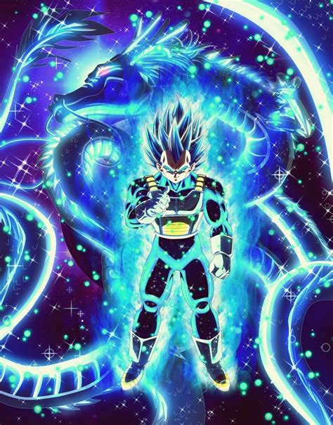 Dragon ball super goes out of its way to differentiate goku and vegeta's fighting style: Vegeta SSB Evolution | Dragon ball super manga, Anime ...