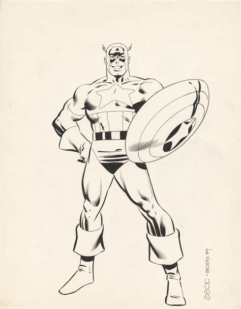 Captain America By Mike Zeck And John Beatty From In Jeremy