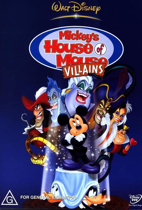 Mickeys House Of Mouse Villains Non Usa Format Pal Region 4