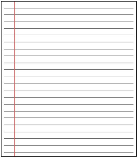 Full Page Printable Lined Paper Pdf Get What You Need