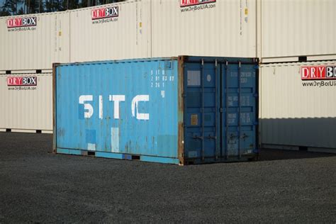 20ft Used Shipping Container Cw Cargo Worthy Condition Dry Box