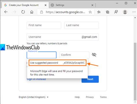 Enable Disable Suggested Strong Passwords In Microsoft Edge My Xxx