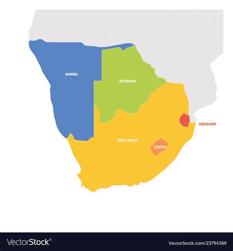 South Africa Cool Map