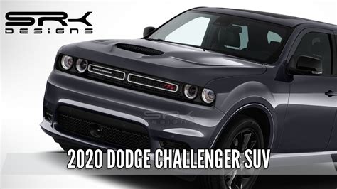 2020 Dodge Challenger Suv Photoshop Car Rendering Srk Designs Youtube