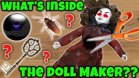 Whats Inside The Doll Maker Cutting Open Creepy Doll With 1 Eye