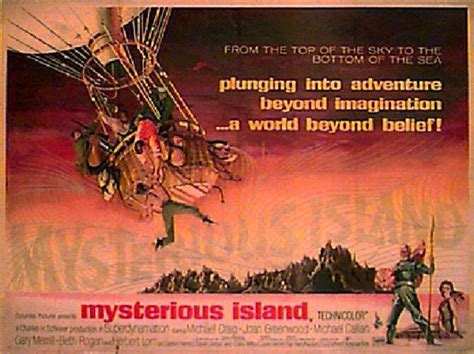Mysterious Island 1961 British Quad Poster Posteritati Movie Poster