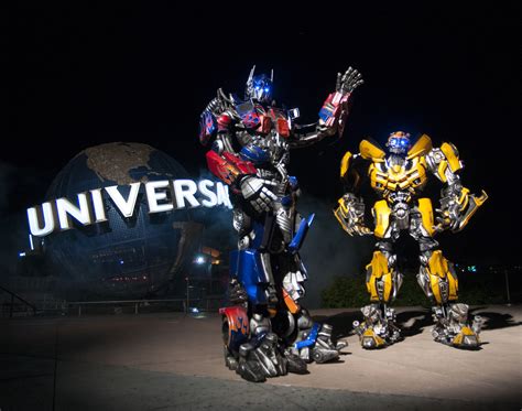 Universal Debuts Transformers Ride Recommend