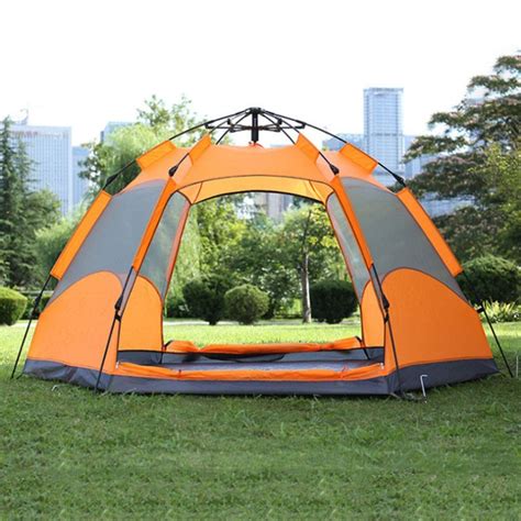 Buy Jlfsdb Tent Camping Tent Cabin Tent Adtrek Double Skin Dome 4 Man Berth Camping Festival