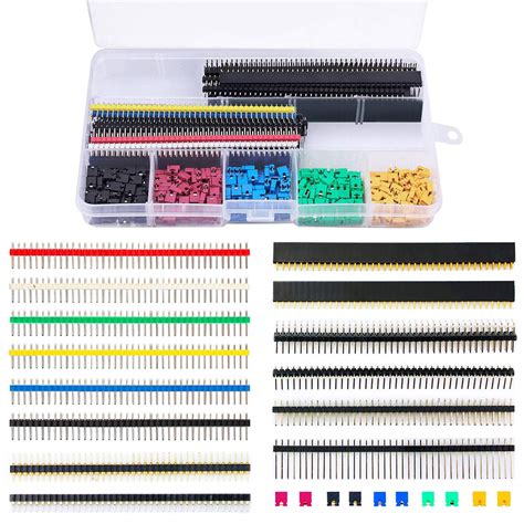 Buy Wayintop Pin Headers Socket Connectors And Jumper Caps Assortment