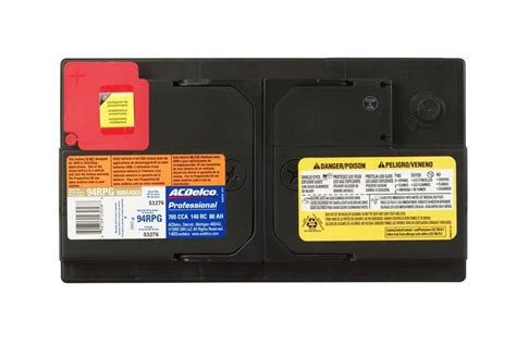 Acdelco Professional Gold 94rpg San Diego Batteries