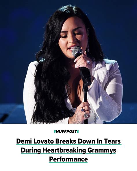 So Moving ️an Emotionally Raw Demi Lovato Made Her Triumphant Return To The Grammys Stage This
