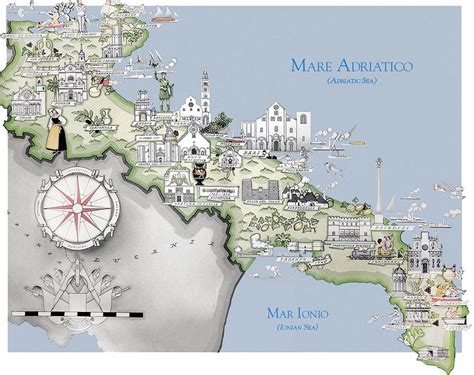 La puglia è questo e molto altro ancora ma adesso è arrivato il momento di prenotare le tue vacanze puglia agosto, per catapultarti finalmente in scenari da sogno. Cartina Puglia | Vacanza, Vacanze in italia, Italia