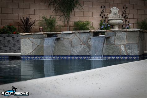 There are many types of pools like gunite pools, fiberglass pools, vinyl pools or optimum pools. Traditional Pools - A Cut Above - Based in Menifee, Calif ...