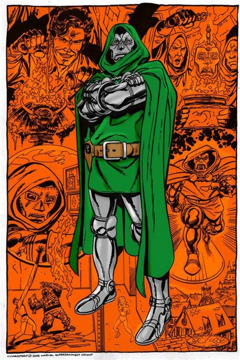 Dr Doom By John Byrne Marvel Comic Character Marvel Comic Books