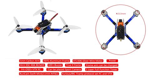 Dron De Carreras Ldarc 5gt Fpv Características Y Especificaciones Mundodrone Online