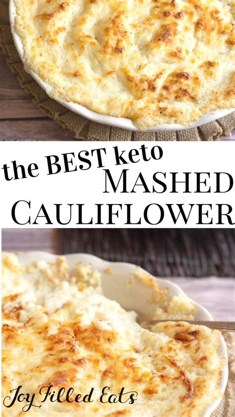 Keto Mashed Cauliflower Low Carb Gluten Free Thm S This Is The