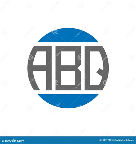 ABQ Letter Logo Design on White Background. ABQ Creative Initials