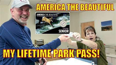 America The Beautiful Pass Lifetime Park Pass Full Time Rv Youtube