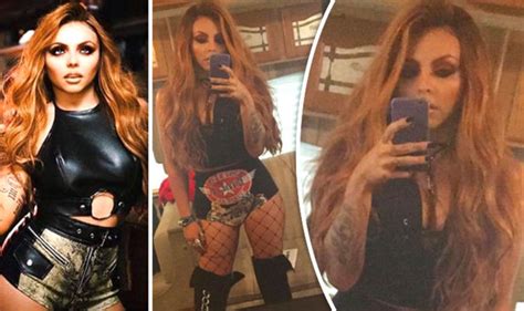 Little Mix S Jesy Nelson Flaunts Voluptuous Body And Ample Assets In Barely There Hotpants