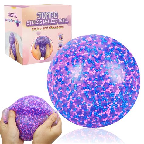 Buy Giant 4 Inches Jumbo Stress Balls For Adults Anxiety Nedoh Balls Squishy Balls Fidget