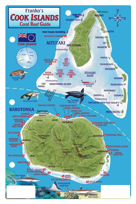 Maybe you're looking to explore the country and learn about it while you're planning for or dreaming about a trip. Large tourist map of Cook Islands | Cook Islands | Oceania ...