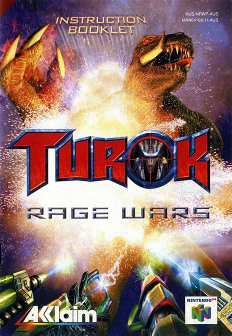 Turok Rage Wars Cover Or Packaging Material MobyGames
