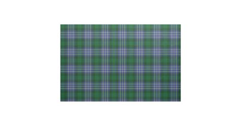 Clan Hughes Tartan Fabric