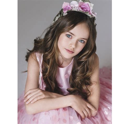 Mengenal Kristina Pimenova Supermodel Cilik Tercantik Di Dunia