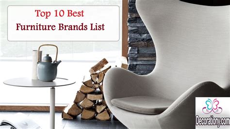Top 10 Best Furniture Brands List Decor Or Design