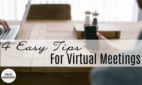 Sending your meeting requests at the right time will. 4 Easy Tips For Effective Virtual Meetings • Girl's Guide ...