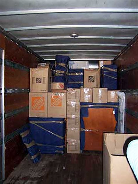 How To Load Household Goods Into A Moving Truck