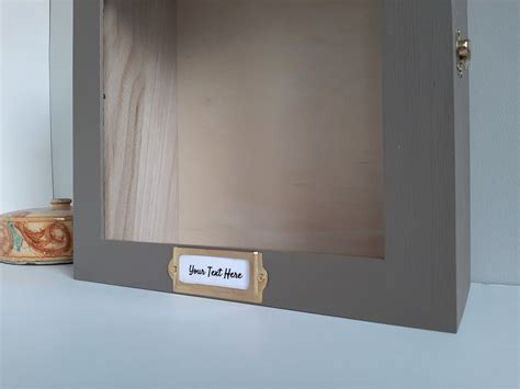 Extra Deep Empty Wooden Personnalisé 12x12 Shadow Box Frame Etsy