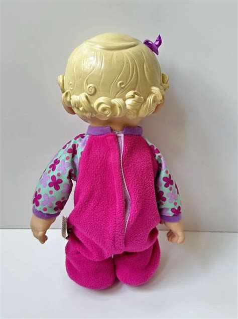 Baby Alive Bouncing Babbles Doll With Blonde Hair 2008 For Girls And