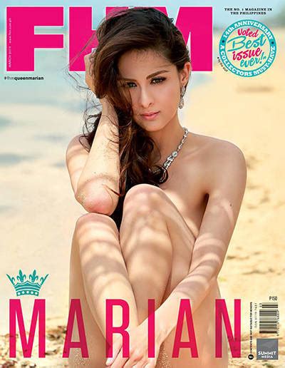 Marian Rivera Returns On The Cover Of FHM Philippines 14th Anniversary