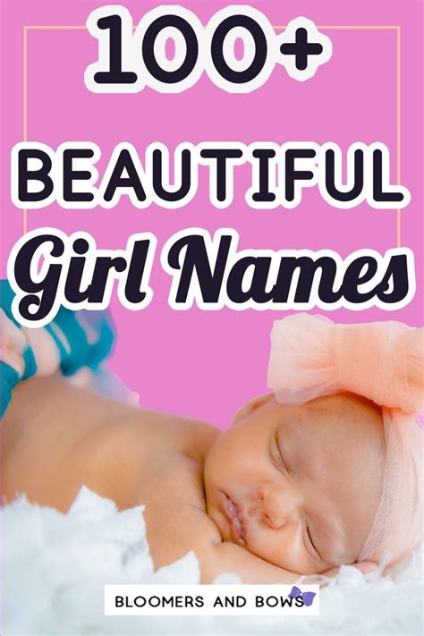 Beautiful Names For Girls Bloomers And Bows Baby Name Lists Baby