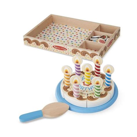 Melissa And Doug Birthday Party Wooden Play Food Melissa And Doug Toys