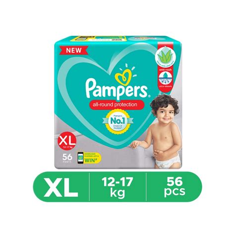 Pampers All Round Protection Diaper Pants Xl 12 17 Kg Price Buy