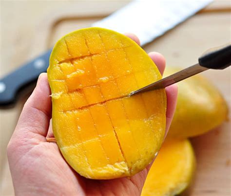 How To Cut A Mango Step By Step Guide The Kitchn