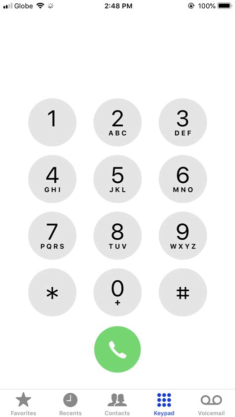 Larger Phone Calldial Keypad Standard O Apple Community