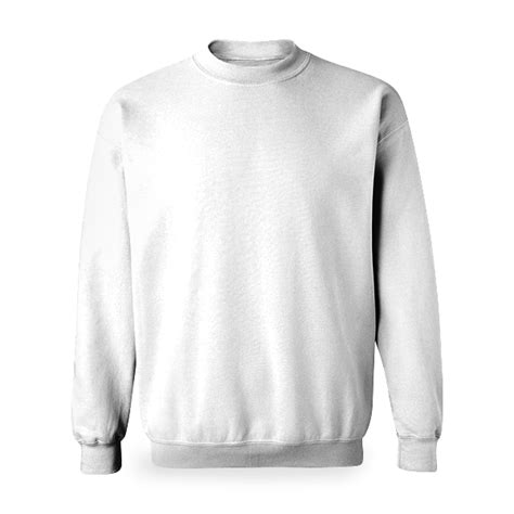 Basic Sweatshirt Plain White Sweatshirt Png Clipart Large Size Png